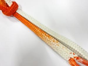 未使用品　正絹　手組帯締め
